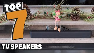 7 Best TV Speakers for 2025: Top Picks for Superior Sound