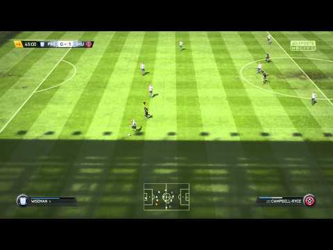 FIFA 15 PRESTON V SHEFFIELD UNITED FA CUP