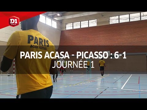 J1 : Paris ACASA - Echirolles Picasso (6-1), le résumé