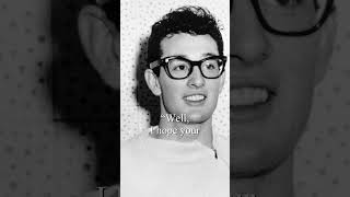 Buddy Holly's Last KNOWN Words Before Death  (3 February 1959) #shorts #quotes #history #music