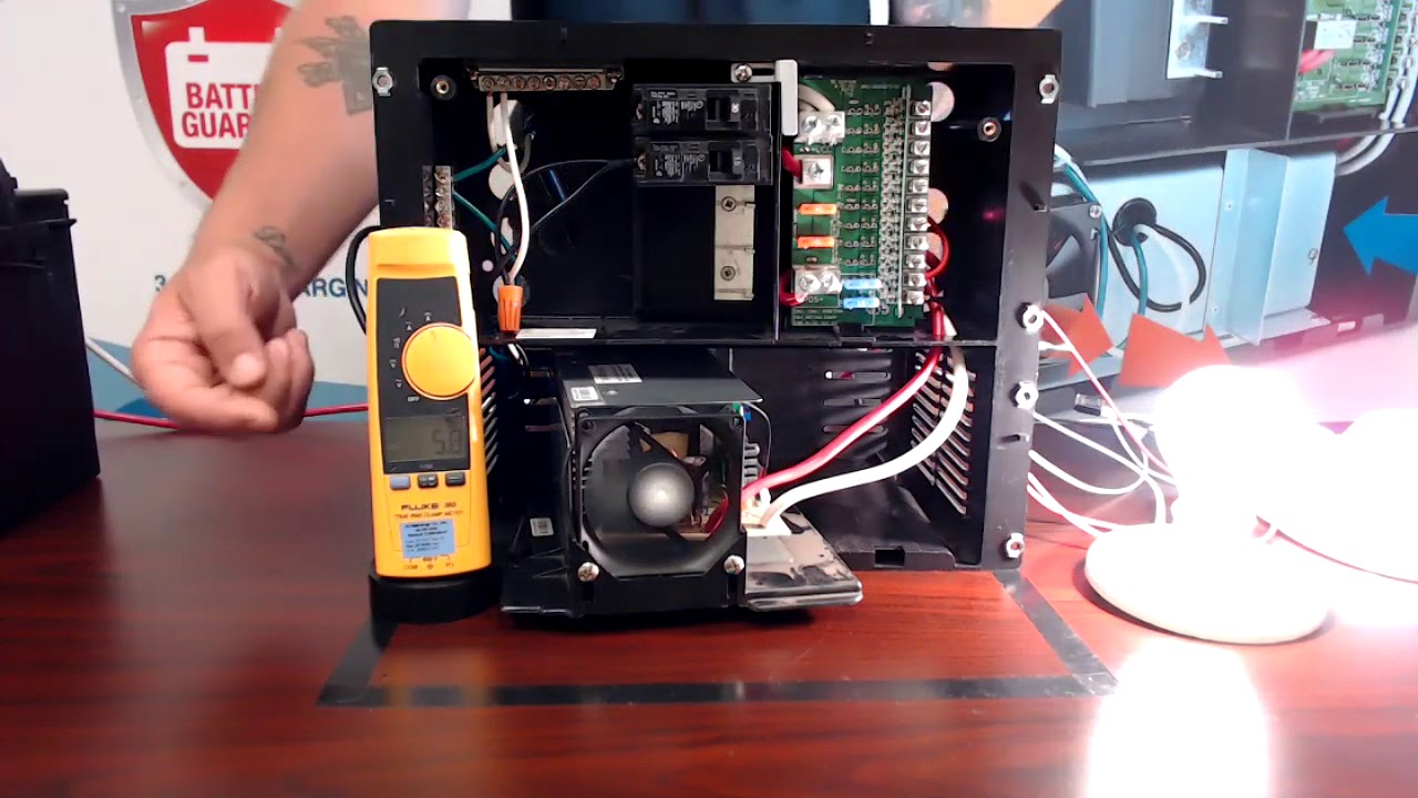 Why does the fan on my converter run all the time?