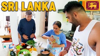 Cooking Dinner With Sri Lankan Family | Colombo