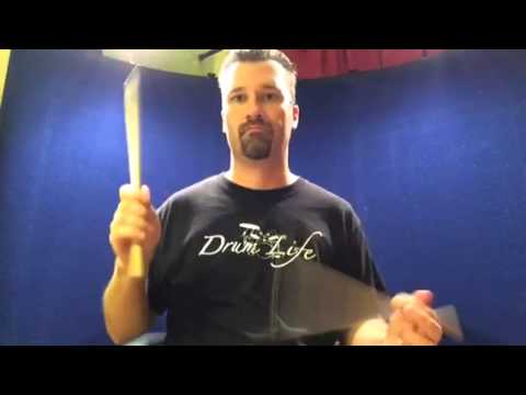 Five Minute Drum Lessons - Cheese Triple Paradiddles Hybrid