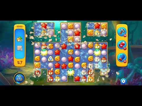 Fishdom level 9648 no boosters フィッシュダム ノーマル