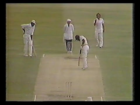 ENGLAND v WEST INDIES 2nd TEST MATCH DAY 3 LORD'S JUNE 30 1984 IAN BOTHAM VIV RICHARDS DON TOPLEY
