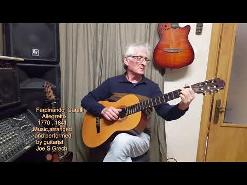 Ferdinando Carulli ,Allegretto opus 241.