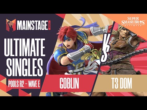 Goblin vs T3 DOM - SSBU Singles: Pools R2 Wave E - Mainstage 2021 | Roy vs Simon