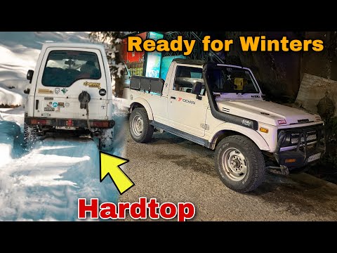 Converting our Gypsy into Hardtop for Winter Trip | Ready for snow ride