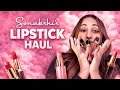 Sona S Lipstick Haul