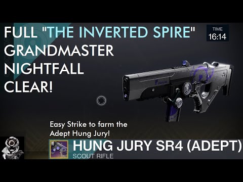 Destiny 2: Full "The Inverted Spire" GRANDMASTER NIGHTFALL! | Easy Farms! (Season of the Splicer)