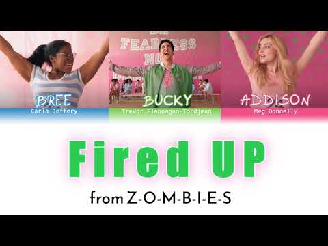 ZOMBIES - Fired Up (Color Coded Lyrics)