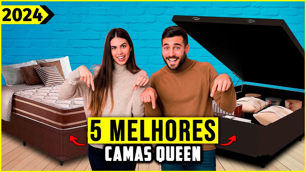 AS 5 MELHORES CAMA QUEEN EM 2024! Tem Boa e Barata, Cama Box Queen e Outras