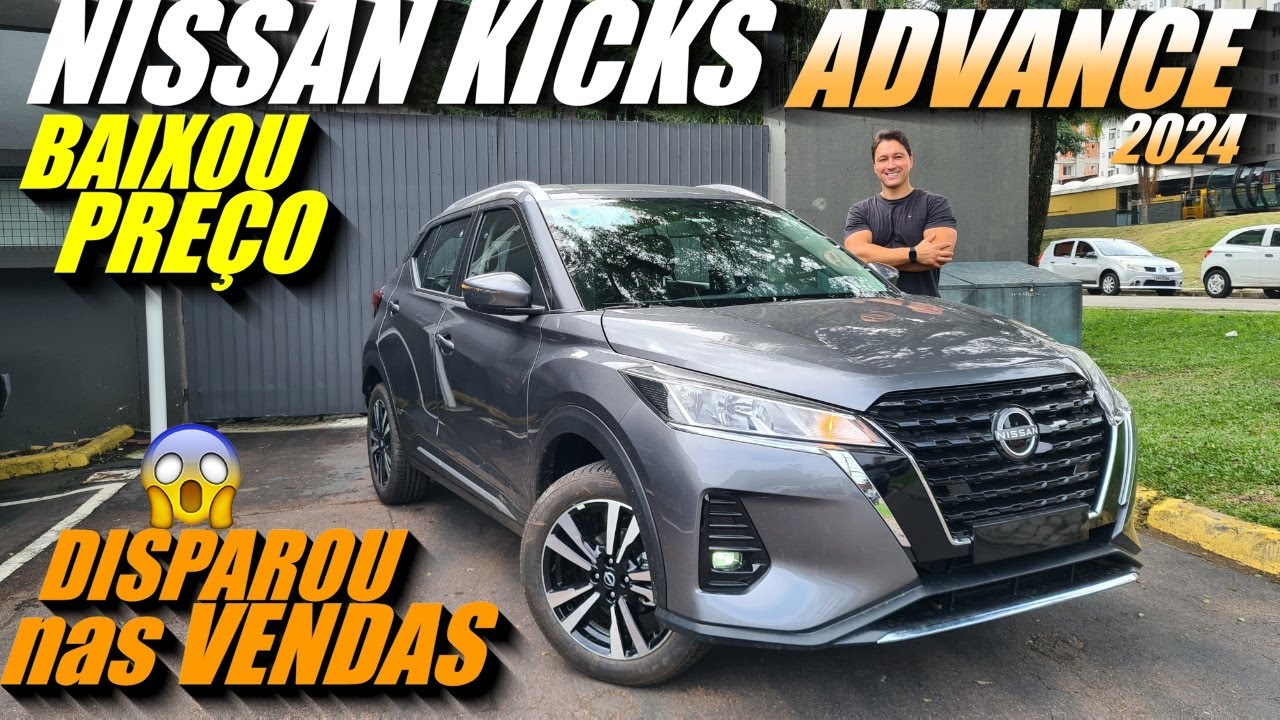 Nissan KICKS ADVANCE 2024 Baixou o preço e vendas dispararam. Melhor que TIGGO 5X e Renault KARDIAN?