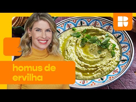 Homus de ervilha com hortelã | Rita Lobo | Cozinha Prática