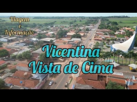 Vicentina, MS, vista de cima