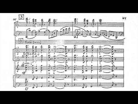 [Georgs Pelēcis] Concertino Bianco (Score-Video)