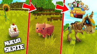 DE MONTURA NOOB A MONTURA PRO EN LA NUEVA SERIE DE LOS ALMENDRUQUIS EN EL NUEVO MINECRAFT MINI WORLD