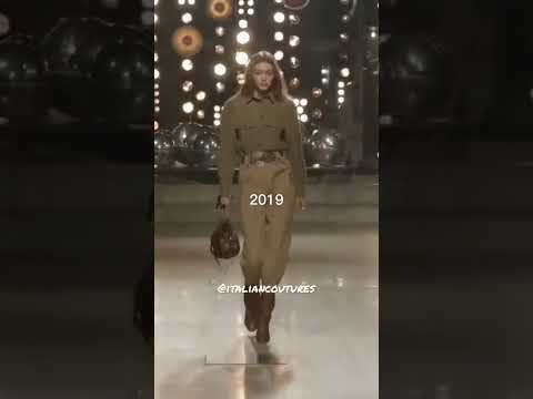 Gigi Hadid runway evolution 2014-2022………#gigihadid #runway #fashion #shorts #bellahadid #catwalk