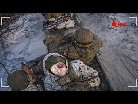 Russian Units Wiped Out by Ukrainian Drone Strikes in the Open! No one could escape...