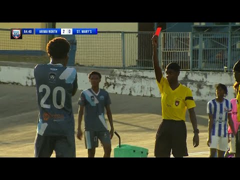 SSFL: Arima North Head Coach Questions Match Officials After Stapleton Red Card