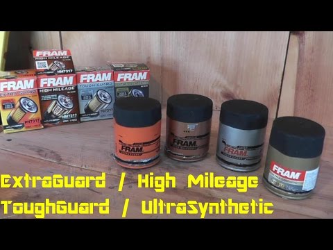 Fram Oil Filter Review: EXTRA GUARD - TOUGH GUARD - High Mileage - Ultra Synthetic