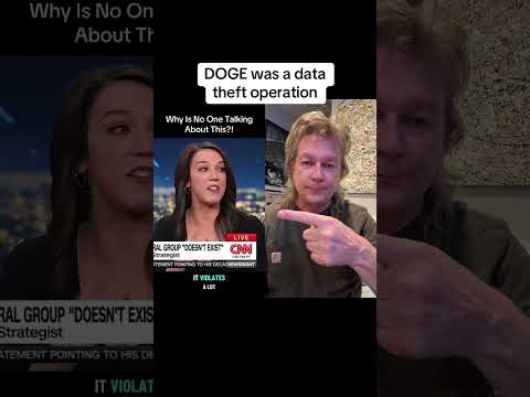 DOGE was a data theft operation #duet #data #doge #hhs #dhs #irs #surveillance #palantir #maga