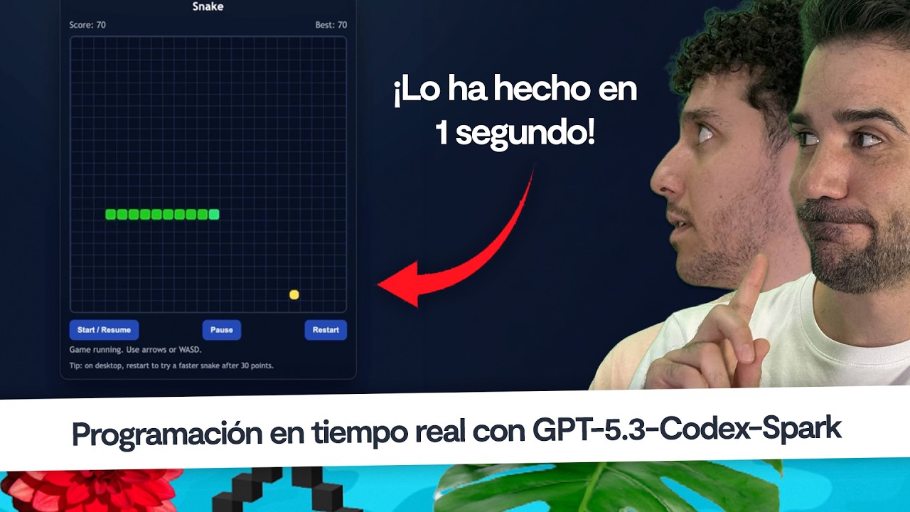 Noticias programación: GPT‑5.3‑Codex‑Spark el modelo más rápido para programar, WebMCP  #CaféCodely