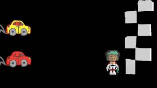 CVI race cars- prompt at race gameplay video by BCI4Kids, 2:57 duration