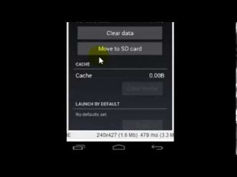 How to move the apps from phone storage to SD card in Android mobile?