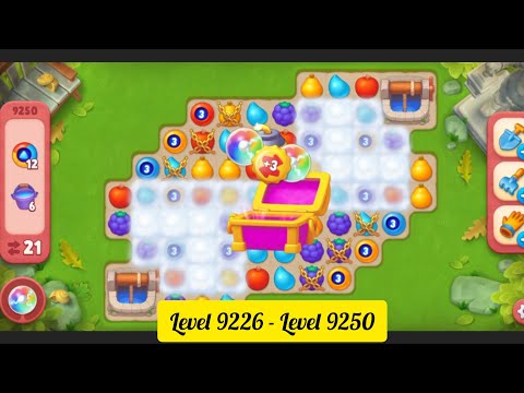 Gardenscapes ( Level 9226 - Level 9250 ) - All Puzzles - Gameplay PART - 420