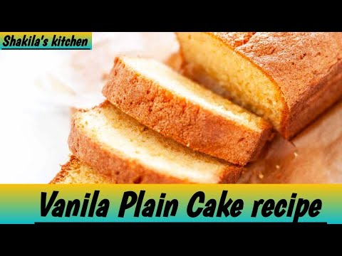 How to Make Vanilla Nuts Cake |yummy Recipe |Evening snack|by Shakila's kitchen #tea #cake