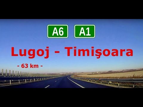 Motorways A6 & A1: Lugoj - Timişoara (2x) - Dec. 31, 2015