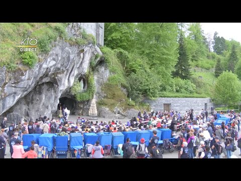 Chapelet du 5 mai 2022 à Lourdes