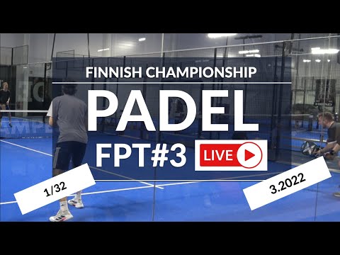FPT#3, 16/32, Holli/Koskivuori vs. Männistö/Swanljung  - Padel Finnish Championship 2022