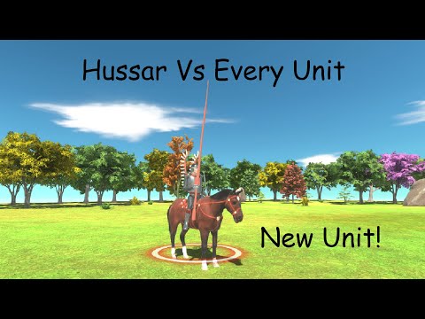 New Unit! Hussar Vs Every Unit ARBS |Animal Revolt Battle Simulator [Who Is The Strongest]