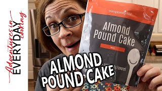 Mouthwatering Almond Pound Cake (Review of Pampered Chef Baking Mix)