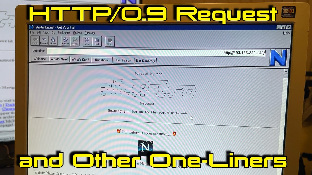 HTTP/0.9 Request and Other One-Liners