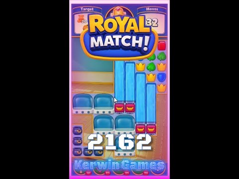 Royal Match Level 2162 - No Boosters Gameplay