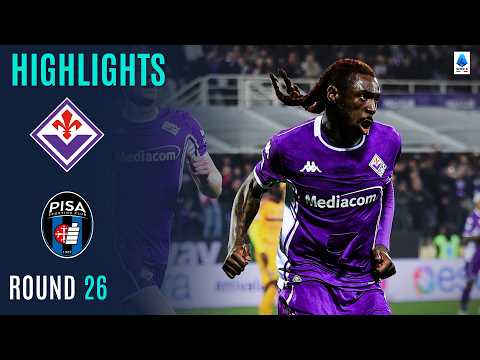 FIORENTINA-PISA | HIGHLIGHTS | Kean The Hero For La Viola | Serie A 2025/26