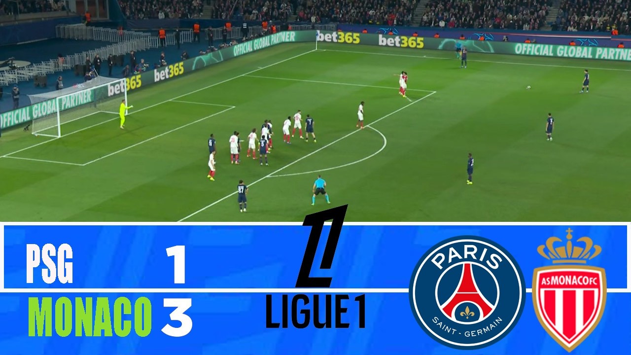 PSG vs MONACO 1-3 | 2026 Ligue 1 | Match Highlights