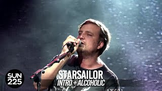 Music video thumbnail preview for Starsailor - Intro + Alcoholic @ Pentaport Rock Festival 2018 by Starsailor
