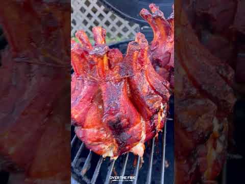 Smoked Pork Crown Roast Recipe | Over The Fire Cooking by Derek Wolf
