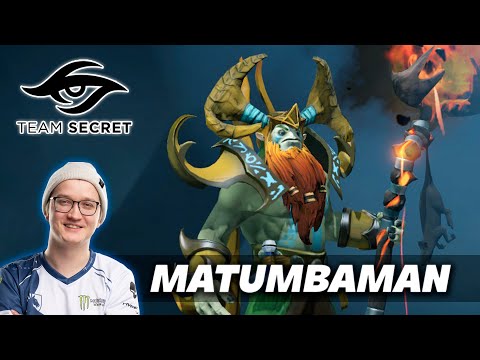 Secret.MATUMBAMAN Nature's Warrior - Dota 2 Pro Gameplay [Watch & Learn]