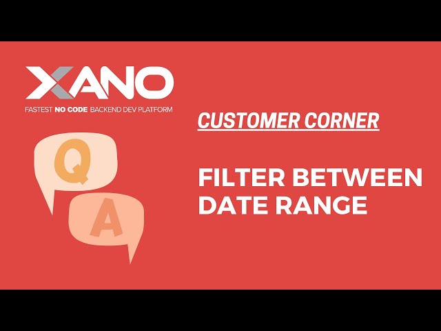 Filtering Between Date Ranges