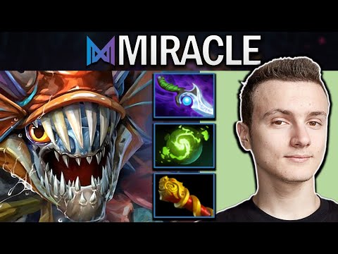 Slark Dota 2 Gameplay Nigma.Miracle with 25 Kills and Refresher