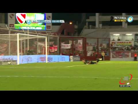 GOL DE ALEXIS CASTRO - INDEPENDIENTE 0 GODOY CRUZ 1 - FECHA 5 (08 03 2013) FULL HD
