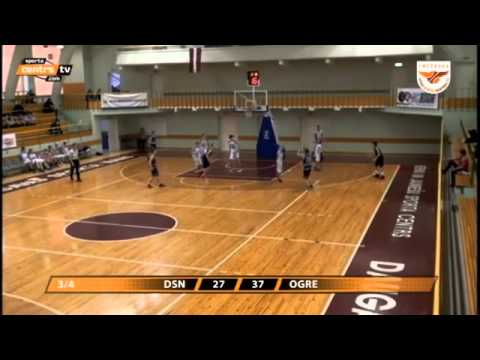 Bs Ogre vs DSN Riga Game Highlights HD u-14 LJBL