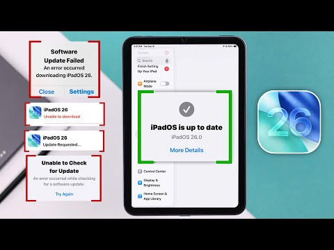 iPadOS 26 Not Installing Update? - Fix on iPad!