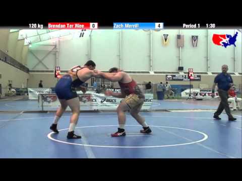 Brendan Ter Wee vs. Zach Merrill at 2013 ASICS University Nationals - FS