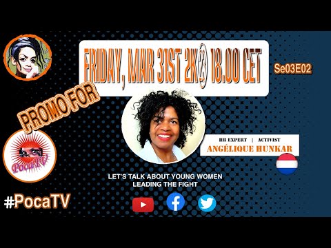 🔸 PROMO 🔸 PocaTV LIVE with Angélique Hunkar - 2K23-0331
